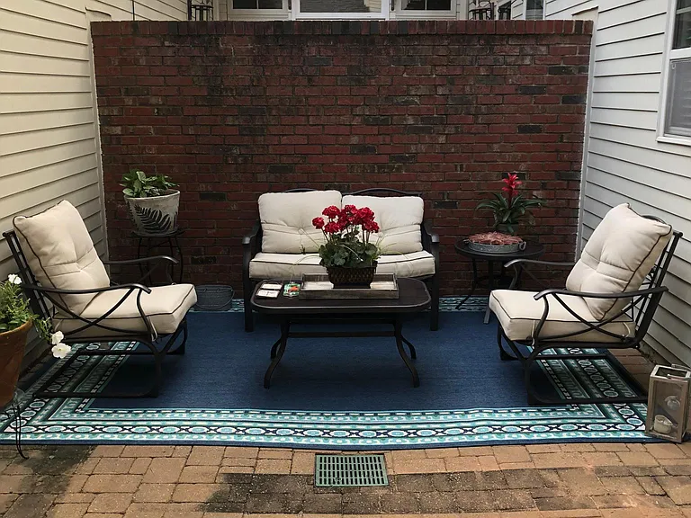 Private outdoor living space
