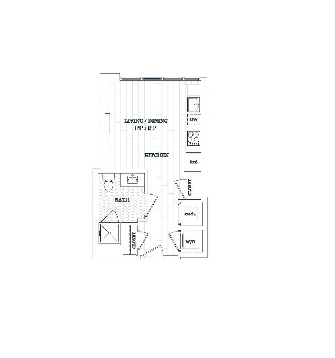 Floor plan Studio | s01