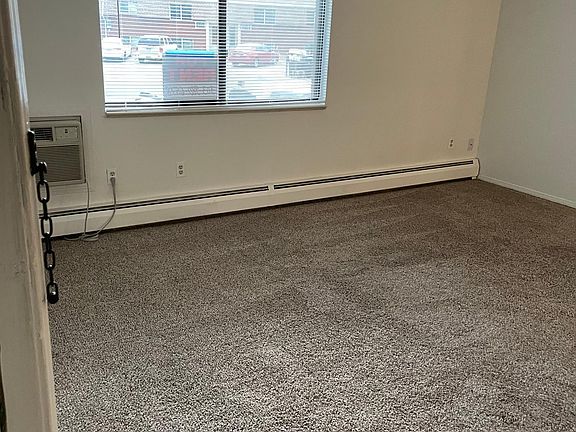 Living room with through wall A/C