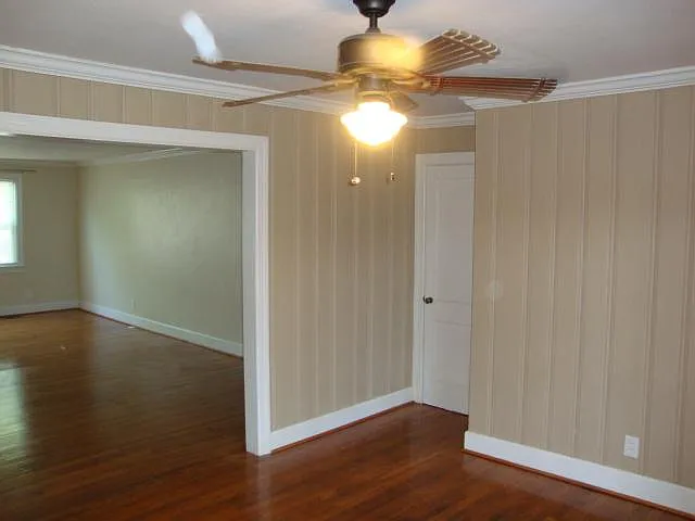 "3rd" bedroom/den view of living room.