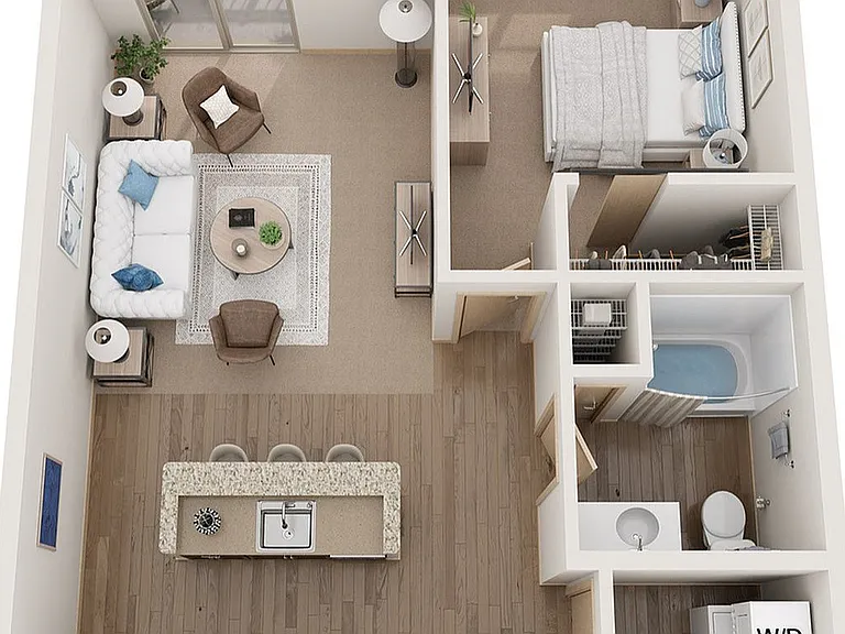 Floor Plan B3 | The Woodlands Apartments | Apartments in Menomonee Falls, WI Floor Plan B3 | The Woodlands Apartments | Apartments in Menomonee Falls, WI