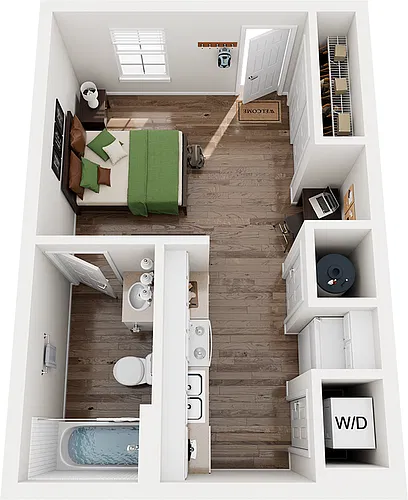 Floor plan Studio
