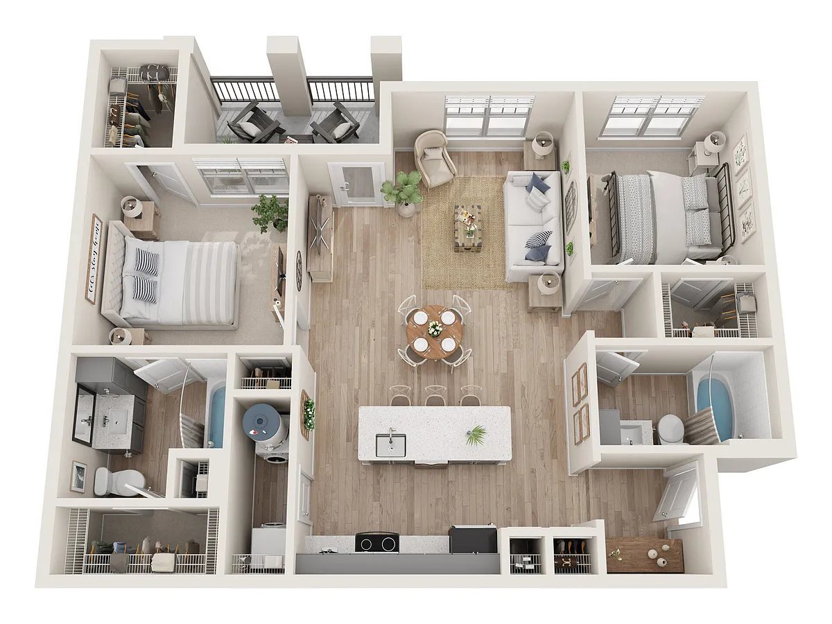 Floor plan B3