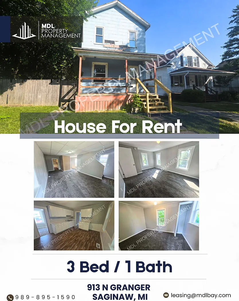 3-Bedroom House in Saginaw — Photo 1
