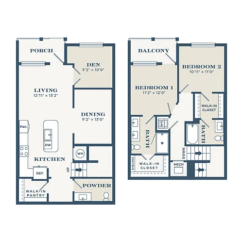 Floor plan TH