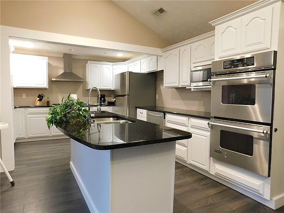 All stainless appliances are included