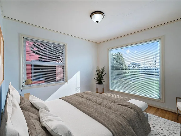 Bedroom 4. This image shows a virtually furnished space. Bedrooms come unfurnished.
