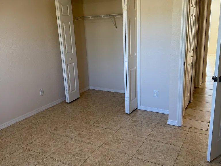 Back Bedroom and closet