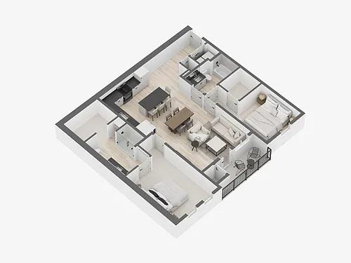 Floor plan B4