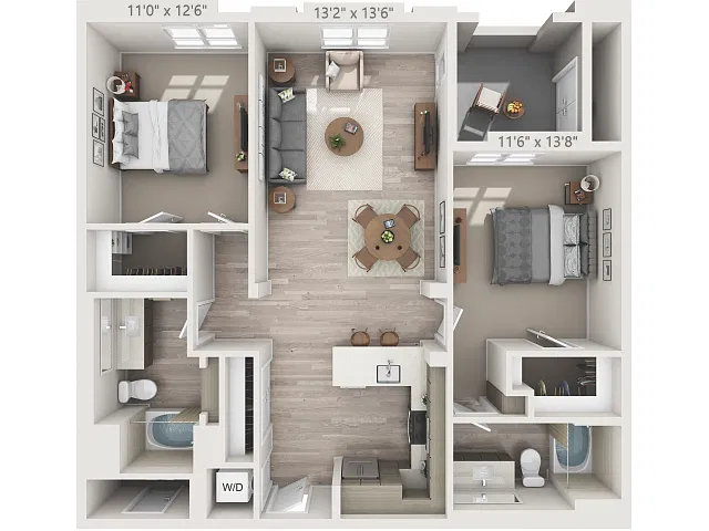 Floor plan B3