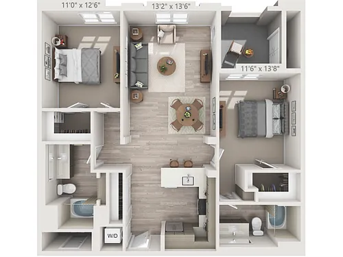 Floor plan B3