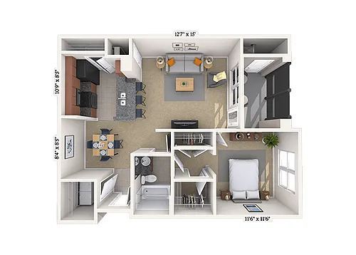 Floor plan 11A Floor plan