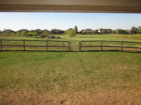 Fenced in Yard with View