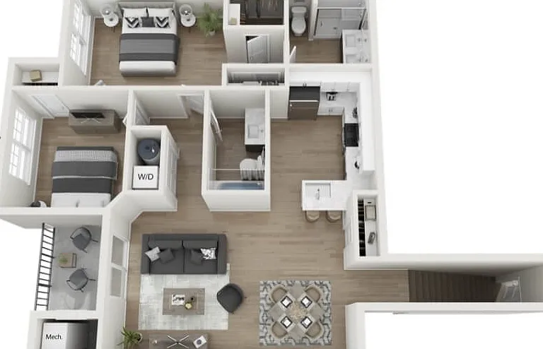 Kirby Village Apartments — Photo 13
