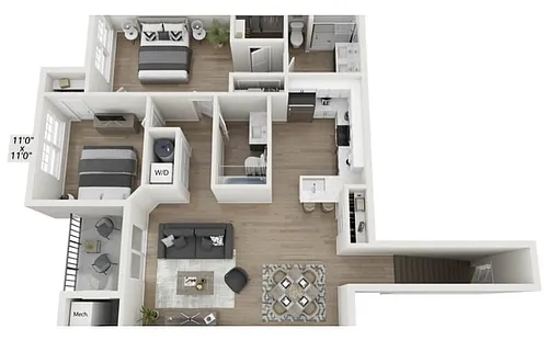 Floor plan The Willow