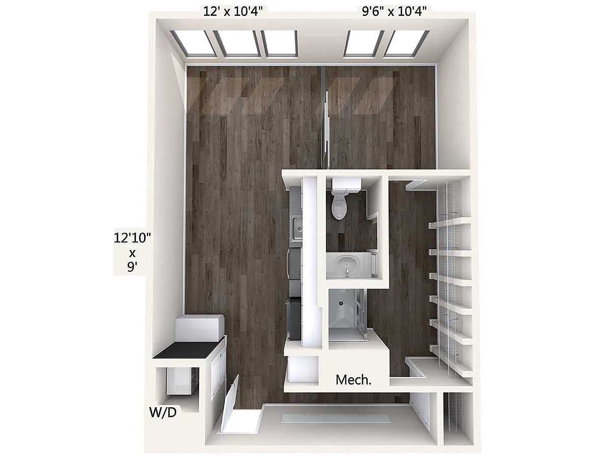 Floor plan A3-upgraded-terrace