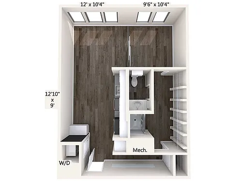 Floor plan A3-upgraded-terrace