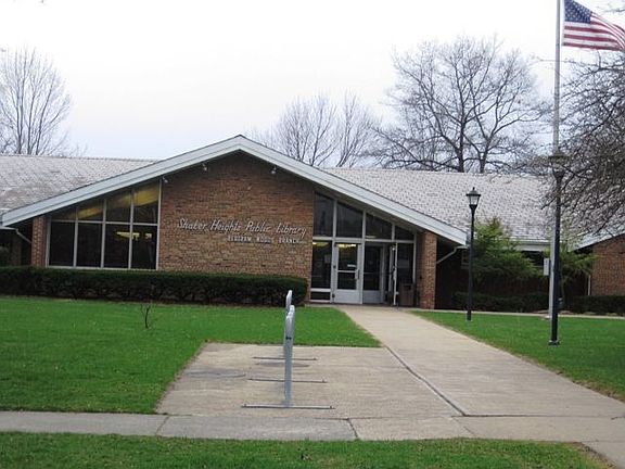 Located just around the corner from Bertram Woods Library in Shaker Heights