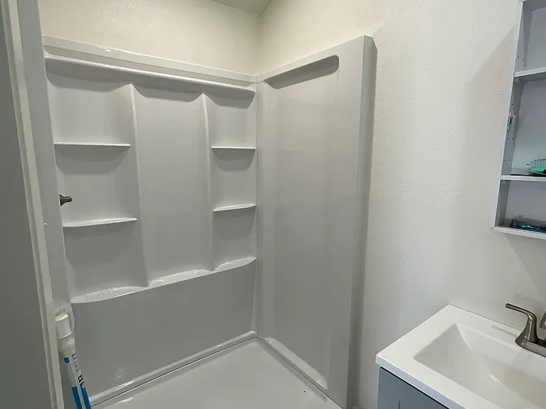 Large shower