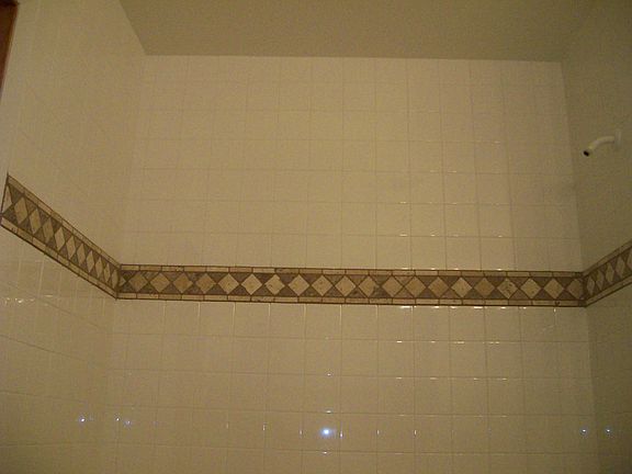 Beautiful Tile in Main Floor Bath