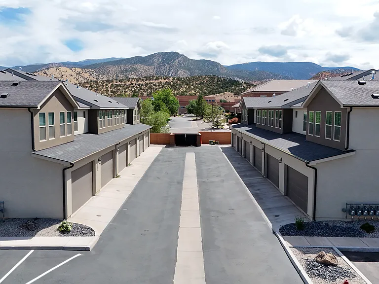 Driveway to garage