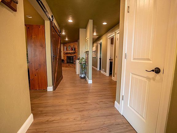 entry way with hall closet