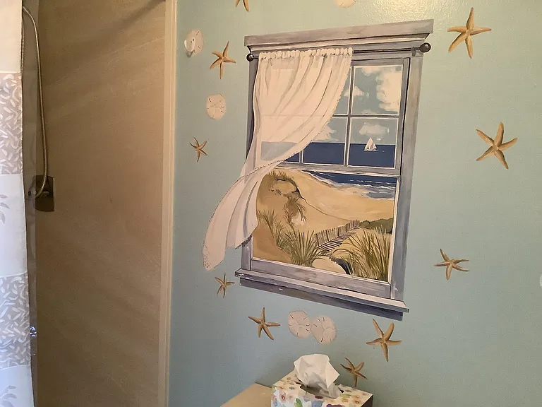 Master bathroom walk in shower