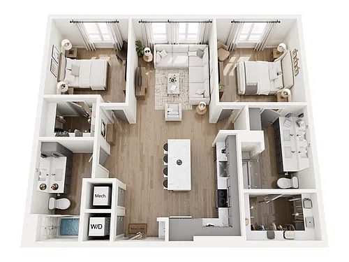 Floor plan B6.0-HC