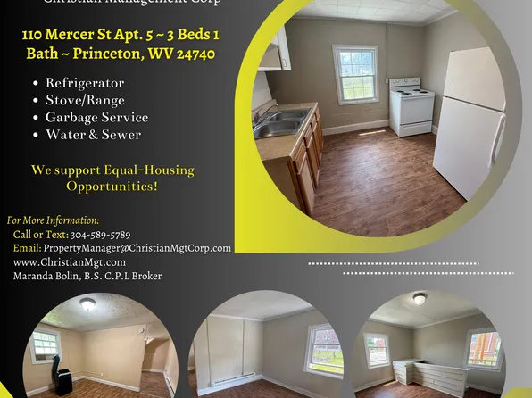 110 Mercer St #5, Princeton, WV 24740