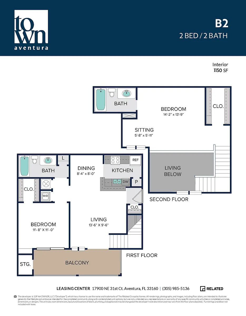 Floor plan B2