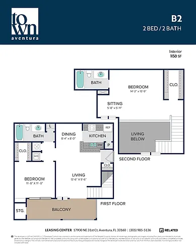 Floor plan B2