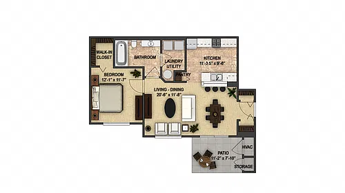 Floor plan Ashwood