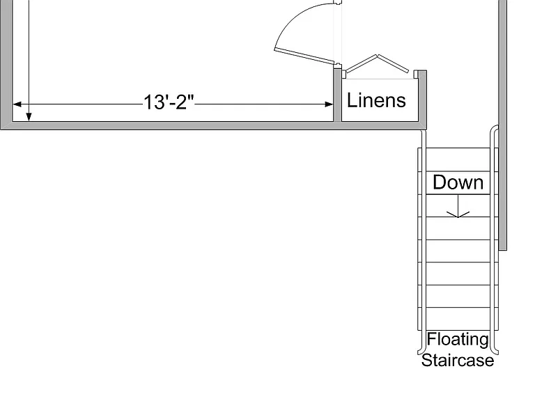 Upstairs Floor Plan