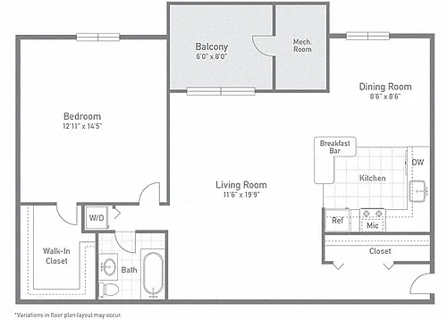 Floor plan The Iris
