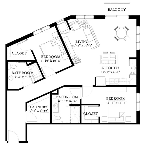 Floor plan The Falls
