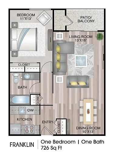 Floor plan Franklin