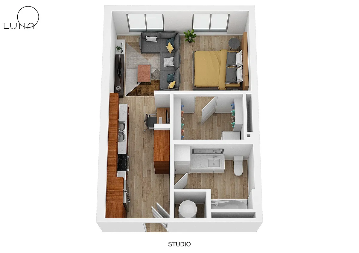 Floor plan Studio