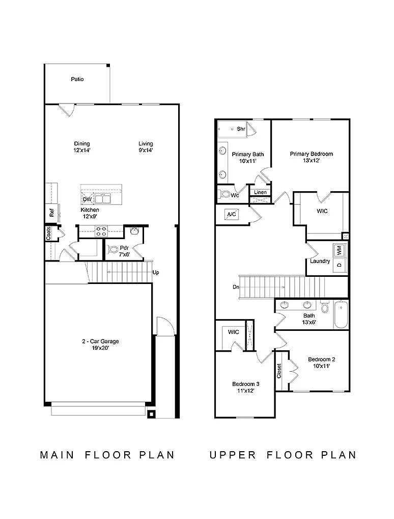 Floor plan Harwood