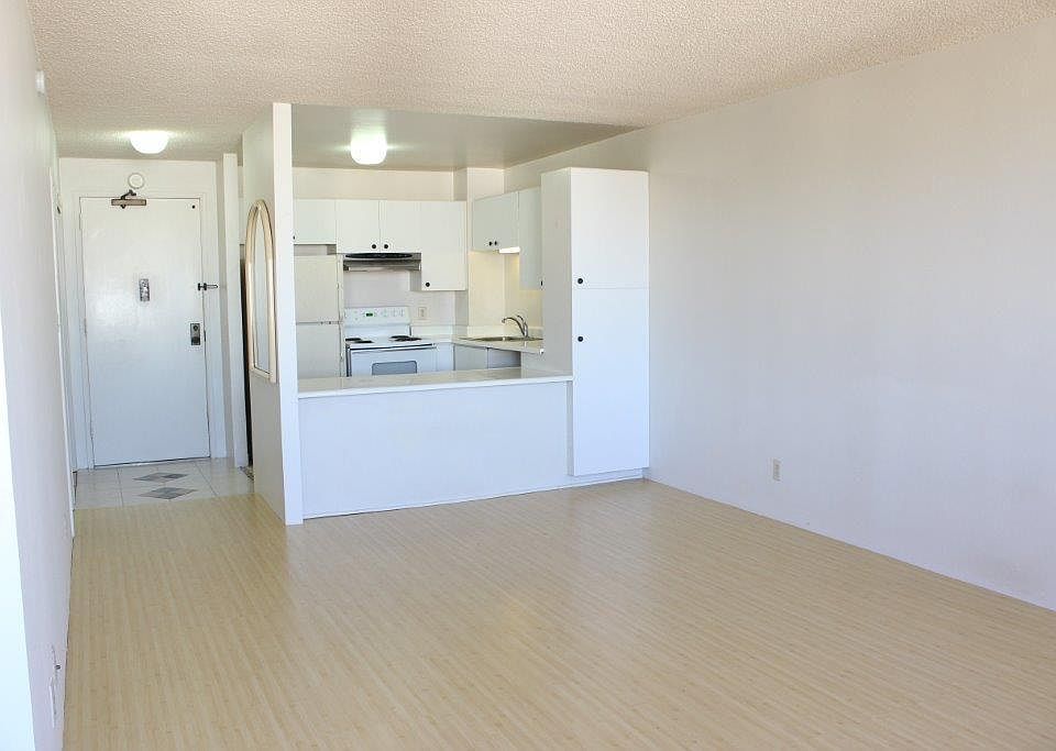 Living room looking into Kitchen