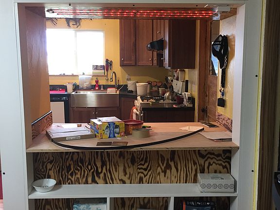 From Dining room side.