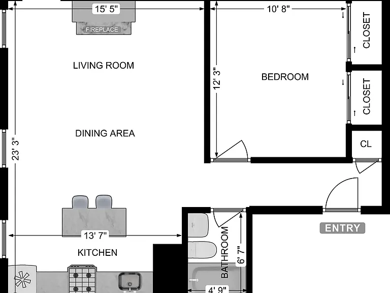 200 Hudson St #4A — Photo 15