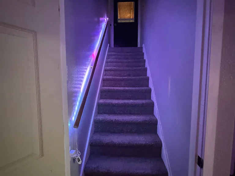 stairs to your part of the house