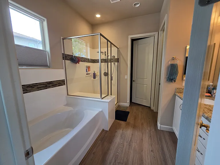 Master Ensuite with walk-in-closet and 2 sinks
