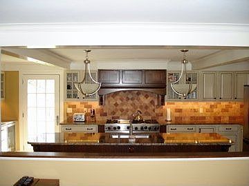 Custom Cabinets and Crown Molding Details