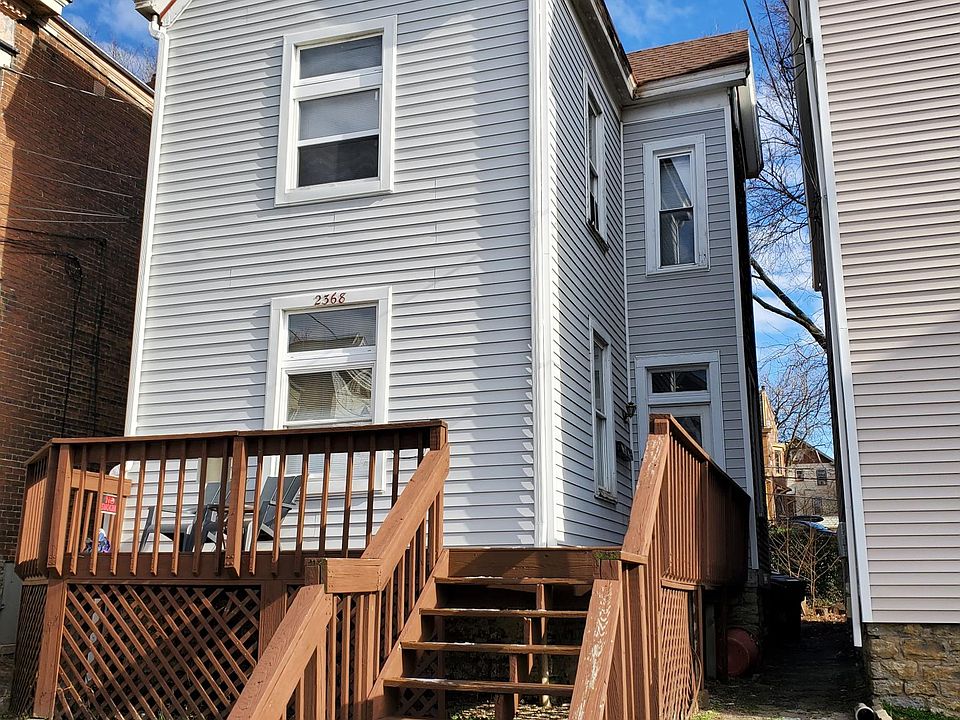 Street view with shared deck