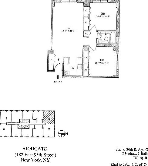 2nd image of 182 E 95th St APT 16G