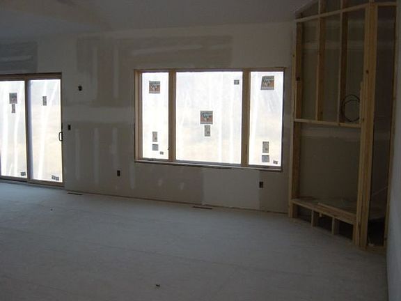 living room with fireplace