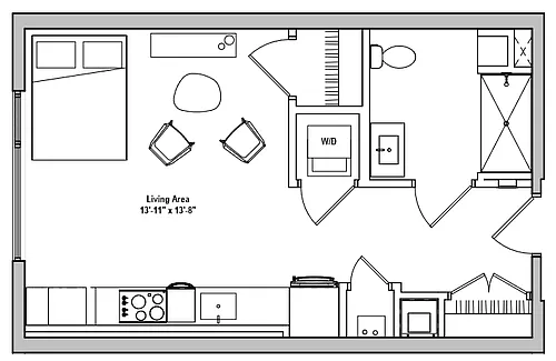 Floor plan S2-G2