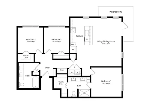 Floor plan C1