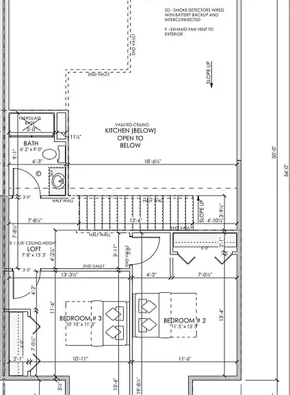 Upstairs Floor Plan